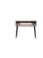 Elite Furniture Series 61-note Keyboard Table In Driftwood Grey Finish