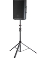 Set Of (2) Frameworks Id Series Adjustable Speaker Stands With Piston Driven Lift Assis