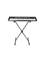 Frameworks Adjustable x Style Keyboard Stand With Rubberized Leveling Foot