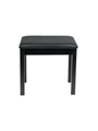 Traditional Wooden Keyboard & Piano Bench In Black