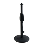 Frameworks Desktop Mic Stand With 6 Round Base, Standard Twist Clutch