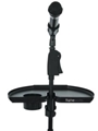 Frameworks Extra Large Microphone Stand Accessory Tray With Drink Holder And Guitar Pic