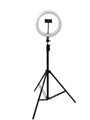 10-inch Led Ring Light Stand With Phone Holder & Tripod Base