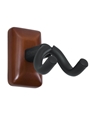 Gator Frameworks Wall Mounted Ukulele/mandolin Hanger With Mahogany Mounting Plate