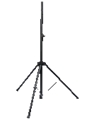 Rok-it Tripod Base Speaker Stand With Adjustable Height Twist Knob, Safety Pins And Rub