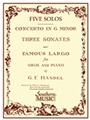 Concerto G Minor  /  3 Sonates  /  Famous Largo