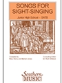 Songs For Sight Singing-Junior High SATB