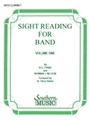 Sight Reading For Band  Volume 1