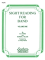 Sight Reading For Band  Volume 1