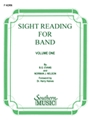 Sight Reading For Band  Volume 1