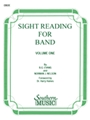 Sight Reading For Band  Volume 1