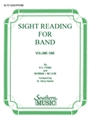 Sight Reading For Band  Volume 1