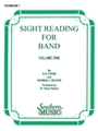 Sight Reading For Band  Volume 1