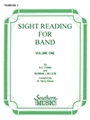 Sight Reading For Band  Volume 1