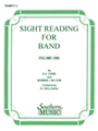 Sight Reading For Band  Volume 1