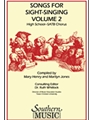 Songs For Sight Singing-High School SATB-Volume 2