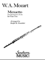 Menuetto  From Divertimento #3 K229