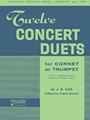 12 Concert Duets For Cornet Or Trumpet