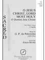 O Jesus Christ Lord Most Holy