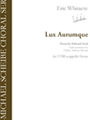 Lux Aurumque