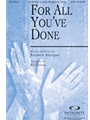 For All You've Done