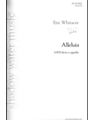 Alleluia by Whitacre Eric for SATB