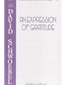 Expression Of Gratitude