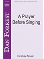Prayer Before Singing