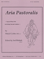 Aria Pastoralis - High Voice - Stg 3 - Pno
