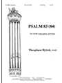 Psalm 83 (84) - Satb-org