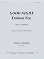 Dobrou Noc/good Night (pastorella) - S/t-pno