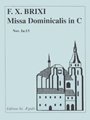 Missa Dominicalis In C - Sc & Inst Pts