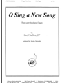 O Sing A New Song - Ps. 95 - Ssa Or Unis-org - Oct