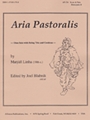 Aria Pastoralis - Oboe-stgs-kybd