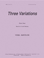 Three Variations - Fl 2