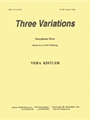 Three Variations - Sax 2