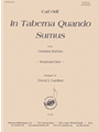 In Taberna Quando Sumus  Fr Carmina Bu..