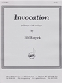 Invocation For Trumpet Or Vc & Organ