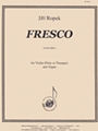 Fresco For Violin And Organ (or Fl Or Trp)