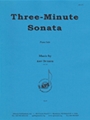 Three Minute Sonata - Pno Solo