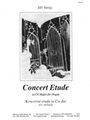 Concert Etude In C# Major For Organ