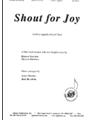 Shout For Joy - 6 Czech Hymns - Satb