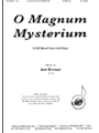 O Magnum Mysterium