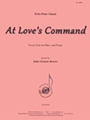 At Loves Command - Bass Voc-pno