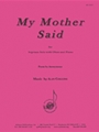 My Mother Said - High Voc-ob-pno