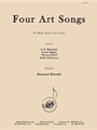 Four Art Songs By Bernard Brindel - Vocal Solo