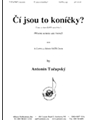 Ci Jsou To Konicky (Whose Horses Are....
