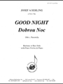 Dobrou Noc/good Night - Bs Voc-fl-pno