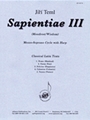 Sapientiae Iii - Mezzo Solo-harp