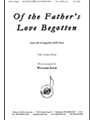 Of The Fathers Love Begotten - Satb-solo-pno